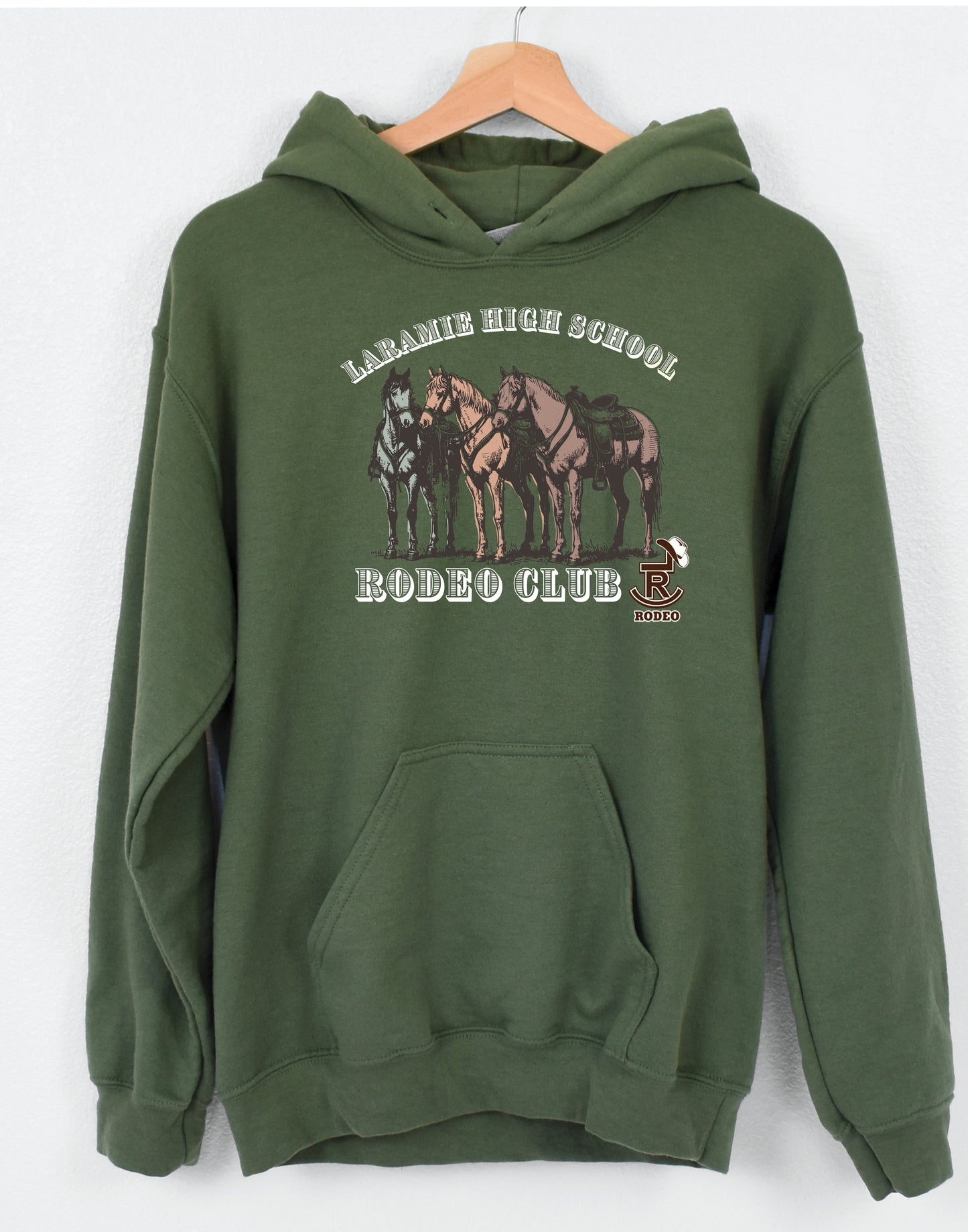 Rodeo Horse Sweatshirt Hoodie or Crew