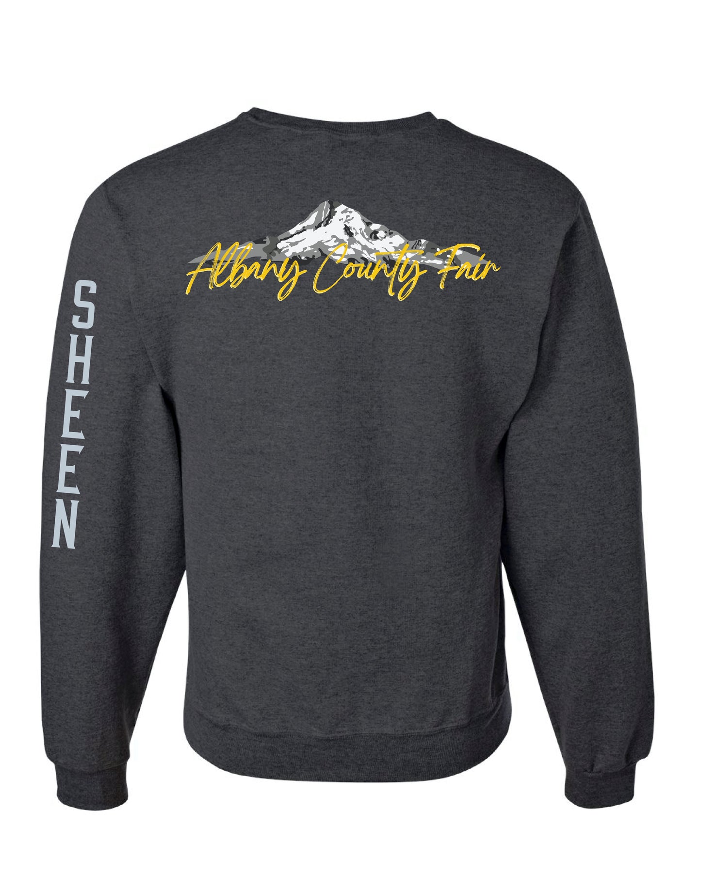 4H County Fair Hood Crewneck- Custom with your club, name, and projects