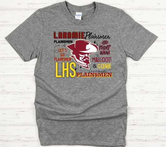 Laramie Plainsmen LHS Spirit T-Shirt