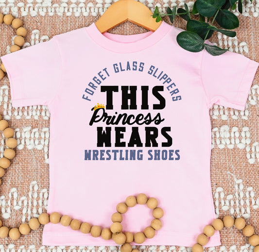 This Princess wears Wrestling shoes