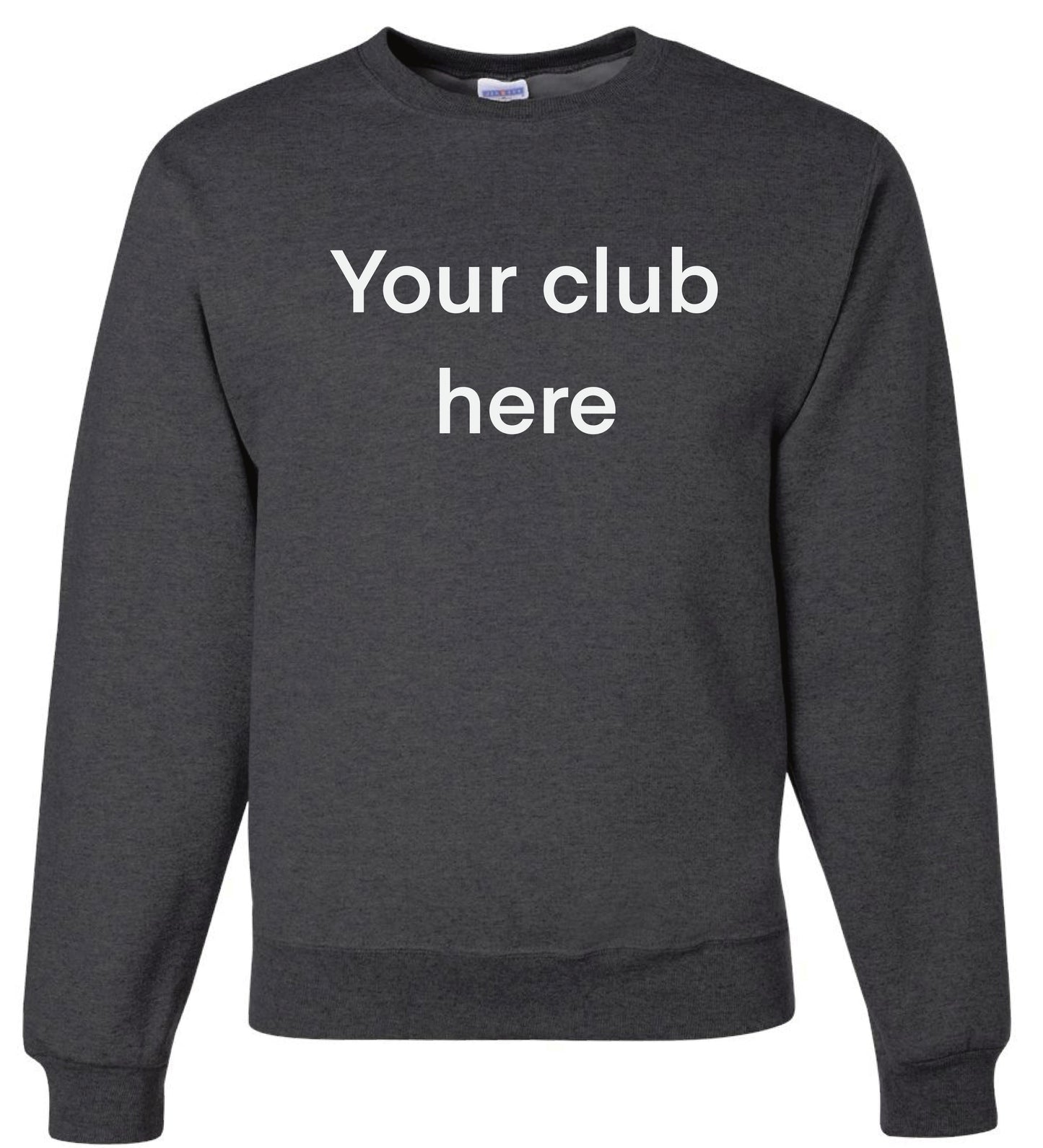 4H County Fair Hood Crewneck- Custom with your club, name, and projects