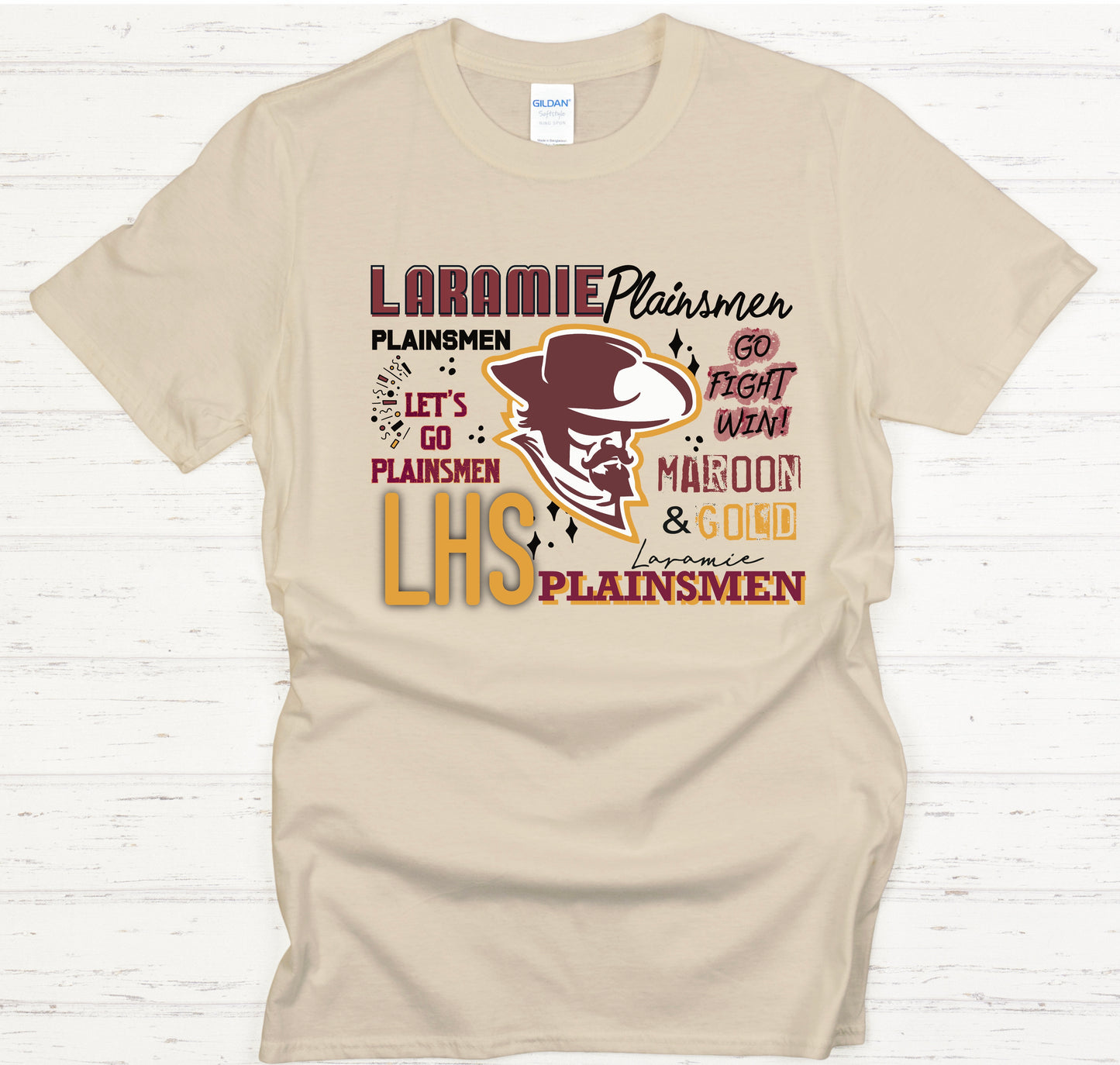Laramie Plainsmen LHS Spirit T-Shirt
