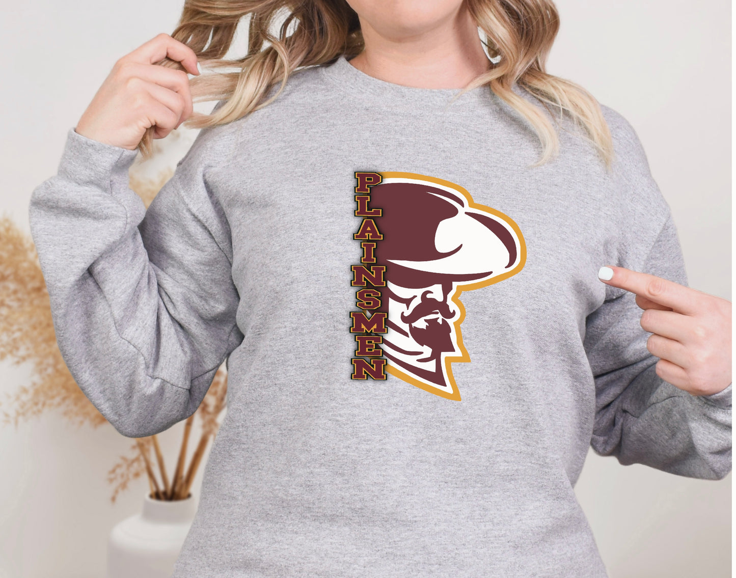 LHS Mascot Hoodie or Crewneck